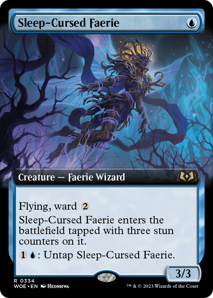 Image of Sleep-Cursed Faerie (Extended Art) (WOE-334) - Wilds of Eldraine: (Extended Art) Foil