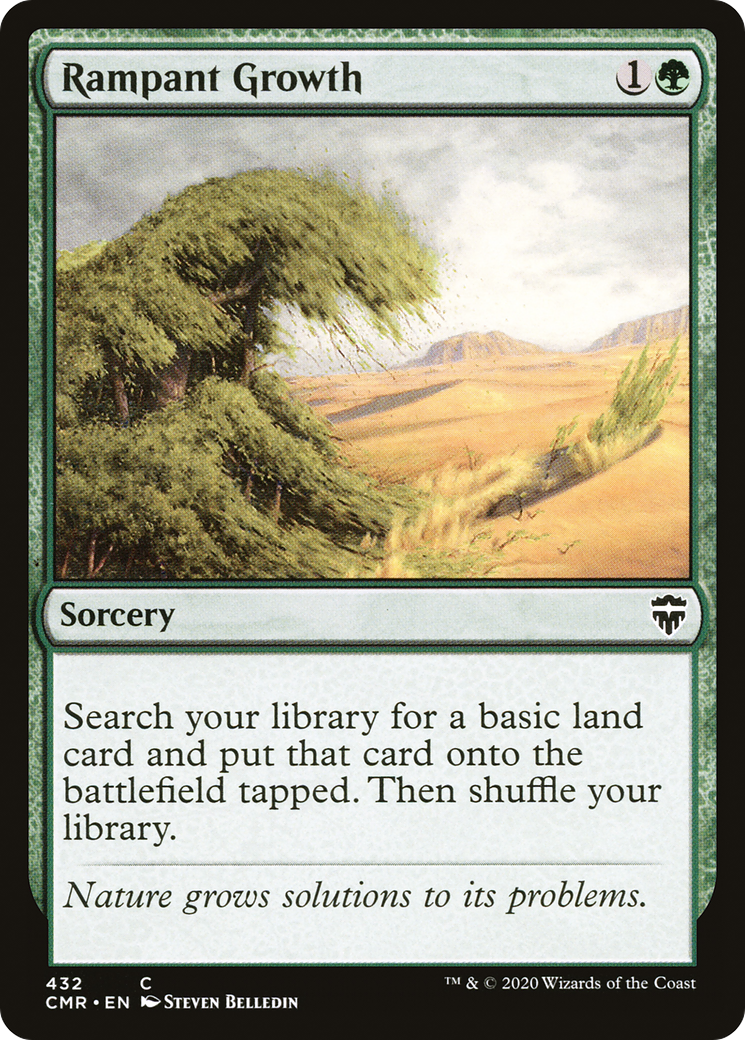 Image of Rampant Growth (CMR-432) - Commander Legends