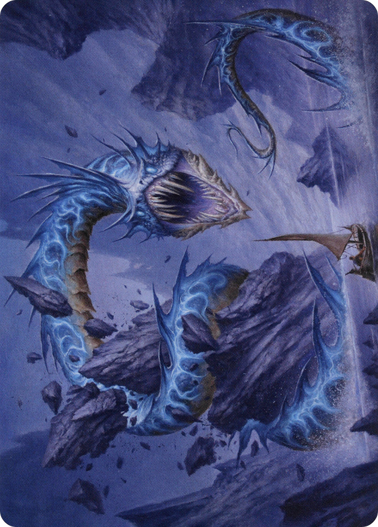 Image of Biolume Serpent // Biolume Serpent (AVOW-020) - Crimson Vow Art Series (Borderless)