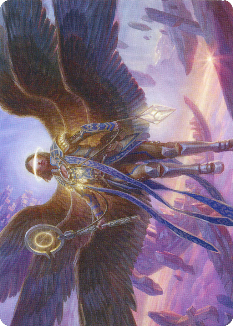 Image of Angel of Destiny // Angel of Destiny (AZNR-037) - Zendikar Rising Art Series (Borderless)