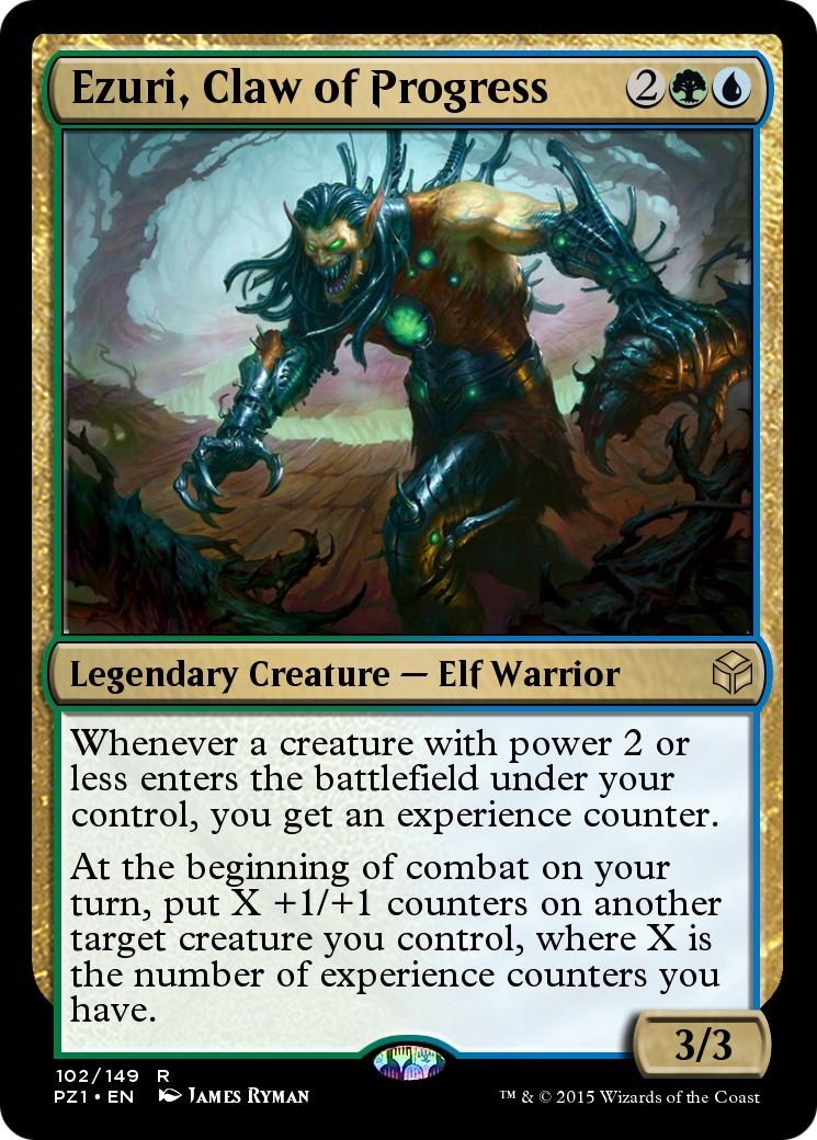 Image of Ezuri, Claw of Progress (PZ1-102) - Legendary Cube Prize Pack