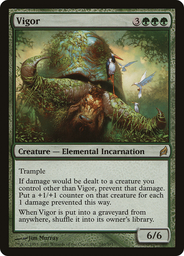 Image of Vigor (LRW-240) - Lorwyn Foil