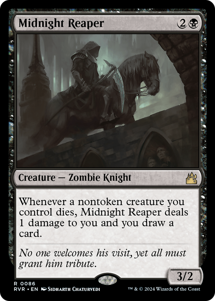 Image of Midnight Reaper (RVR-086) - Ravnica Remastered