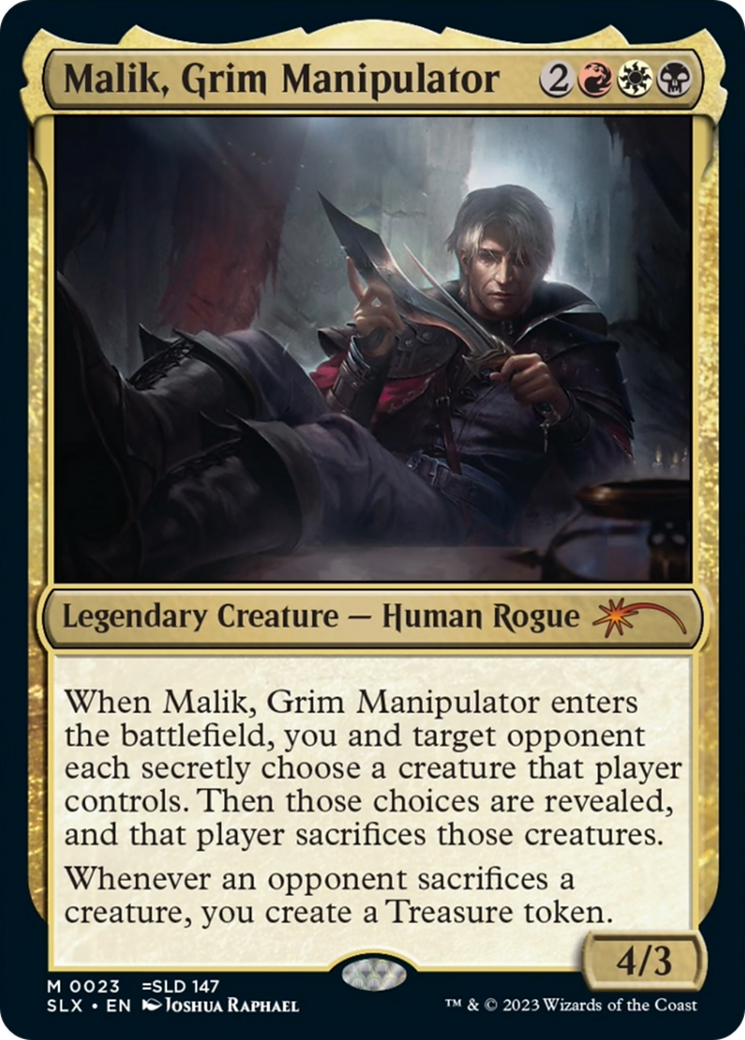 Image of Malik, Grim Manipulator (SLX-023) - Universes Within