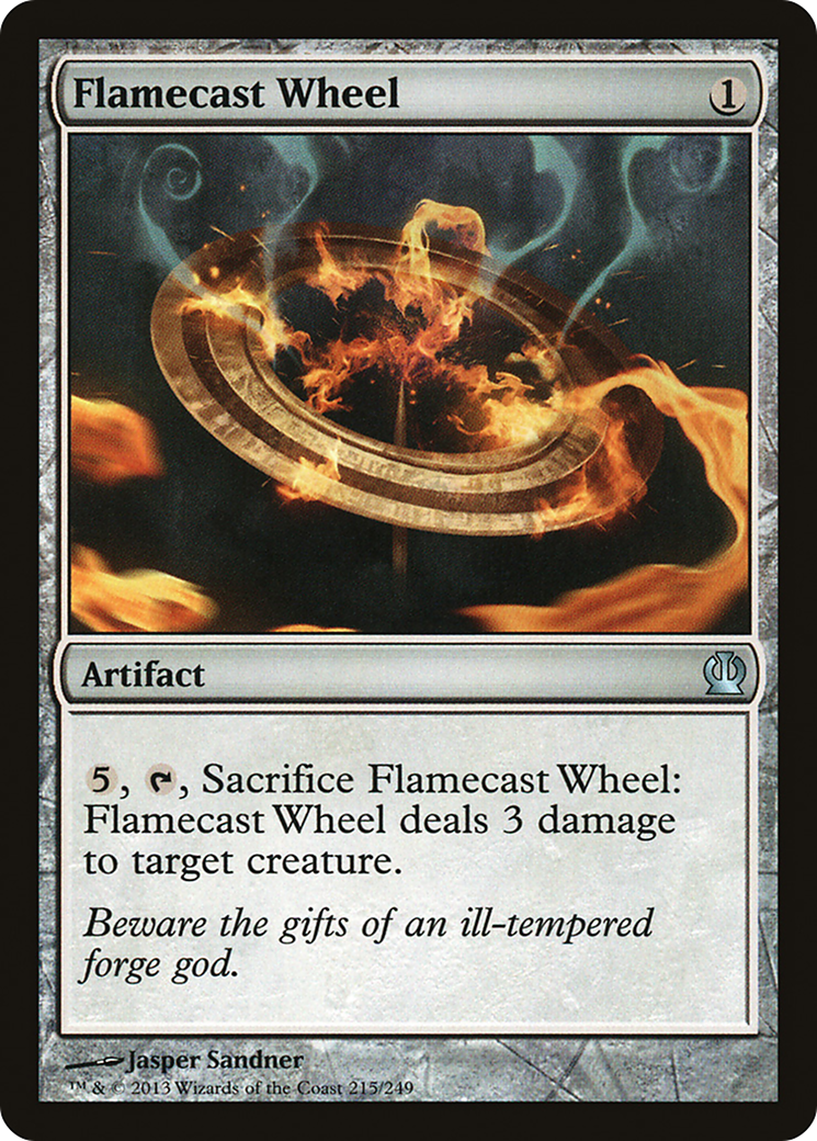 Image of Flamecast Wheel (THS-215) - Theros