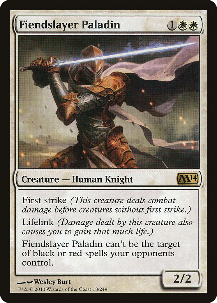 Image of Fiendslayer Paladin (M14-018) - Magic 2014