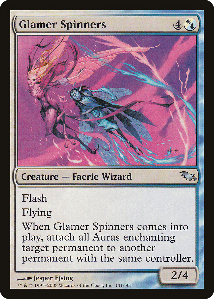 Image of Glamer Spinners (SHM-141) - Shadowmoor