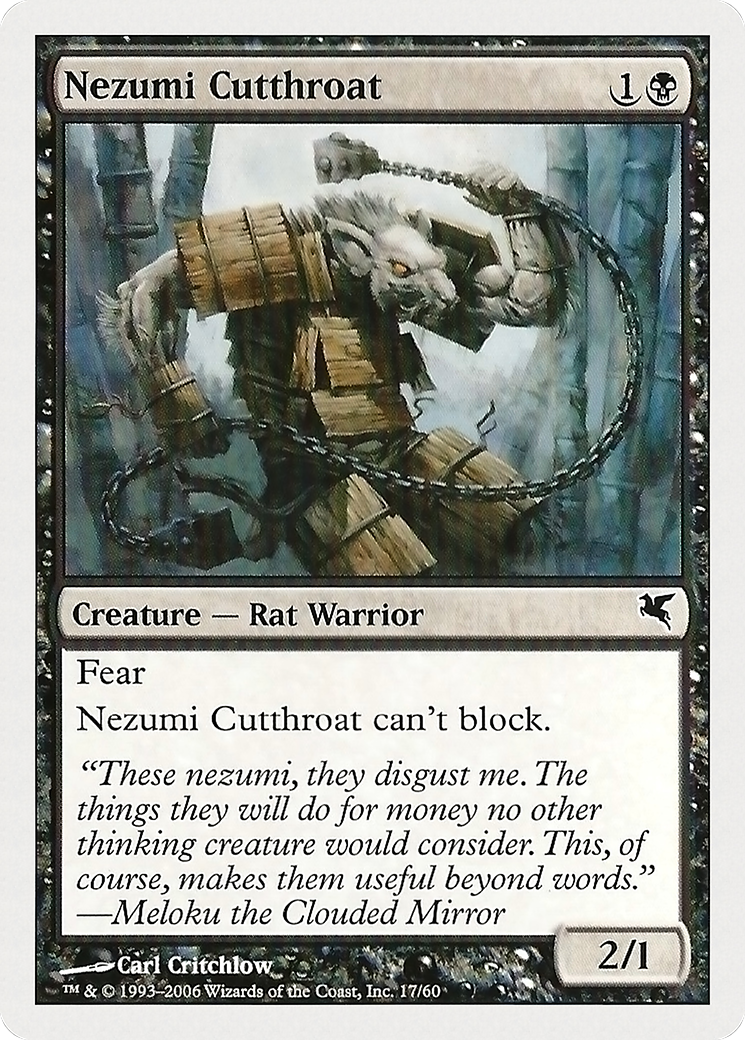 Image of Nezumi Cutthroat (PHUK-017) - Hachette UK