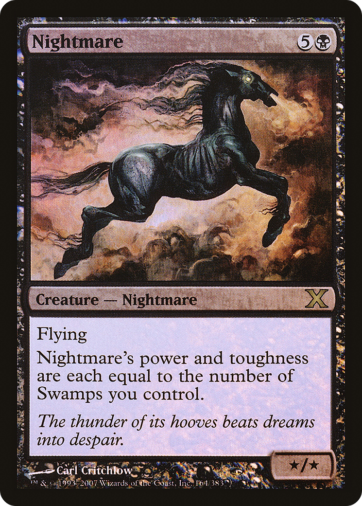 Image of Nightmare (10E-164★) - Tenth Edition Foil