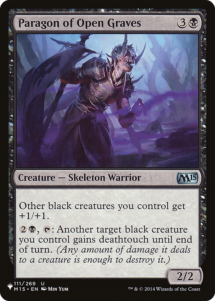 Image of Paragon of Open Graves (LIST-M15-111) - The List
