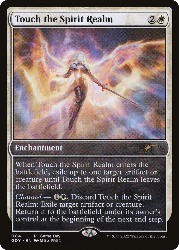 Image of Touch the Spirit Realm (GAME-004) - Game Day Promos