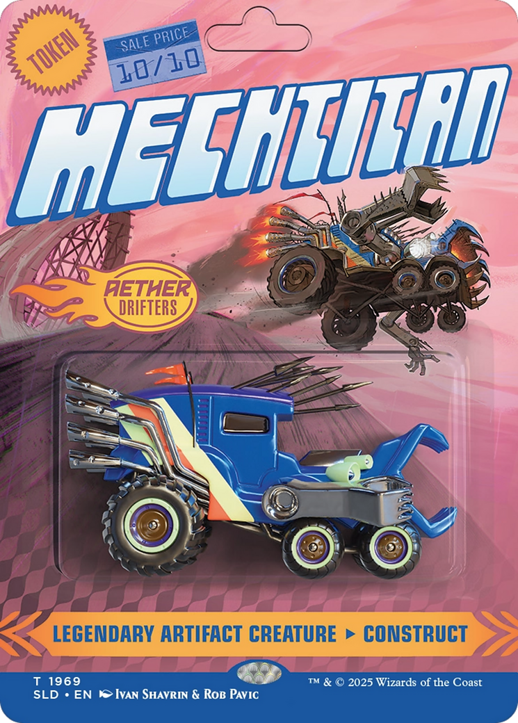 Image of Mechtitan // Mechtitan (SLD-1969) - Secret Lair Drop (Borderless) Foil