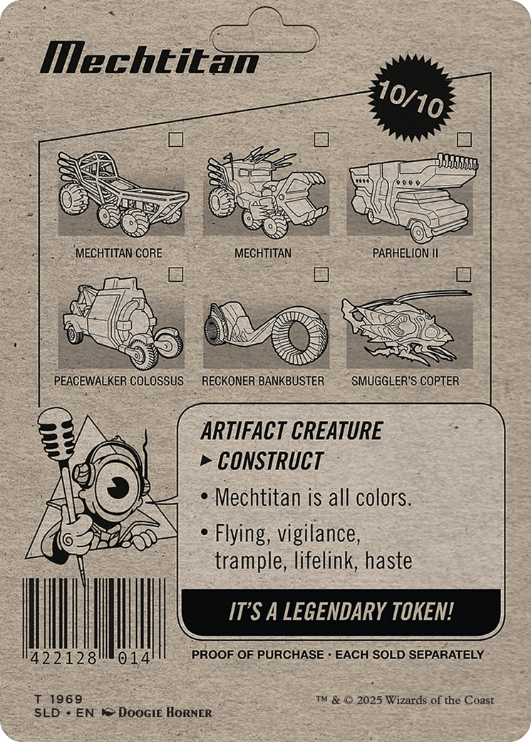 Image of Mechtitan // Mechtitan (SLD-1969) - Secret Lair Drop (Borderless) Foil