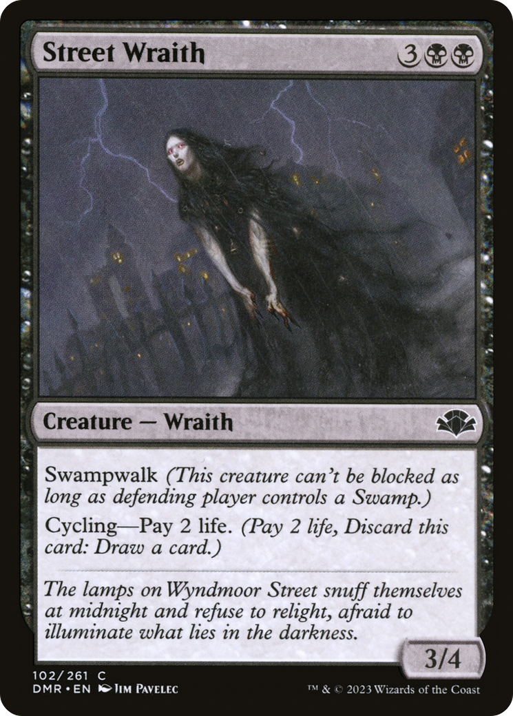 Image of Street Wraith (DMR-102) - Dominaria Remastered Foil