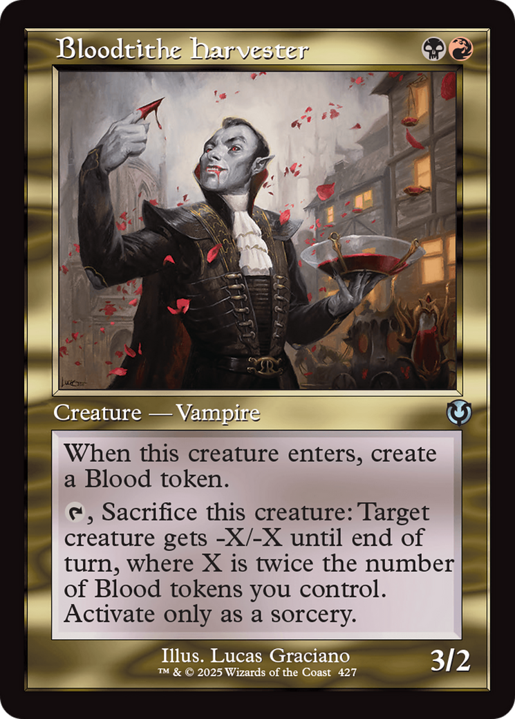 Image of Bloodtithe Harvester (Retro Frame) (INR-427) - Innistrad Remastered Foil