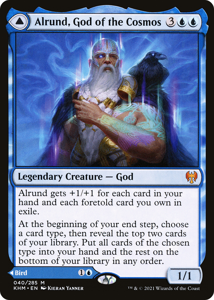 Image of Alrund, God of the Cosmos (KHM-040) - Kaldheim