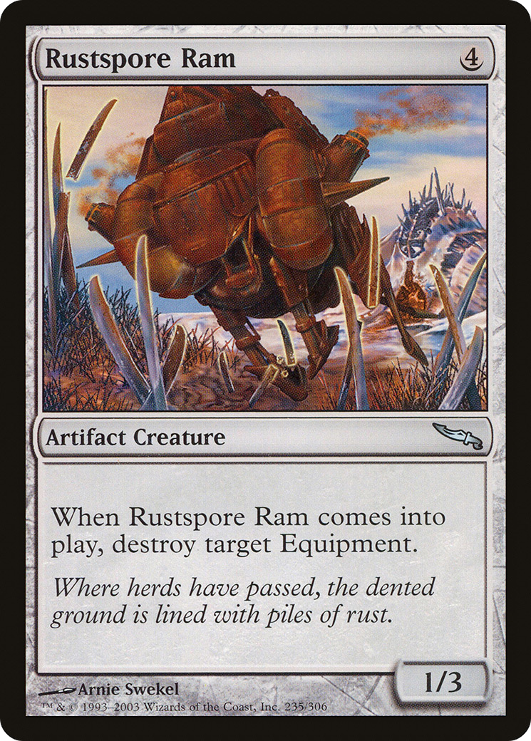 Image of Rustspore Ram (MRD-235) - Mirrodin