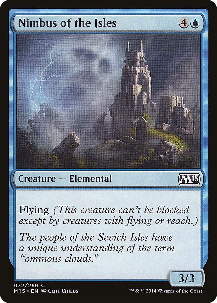 Image of Nimbus of the Isles (M15-072) - Magic 2015 Foil