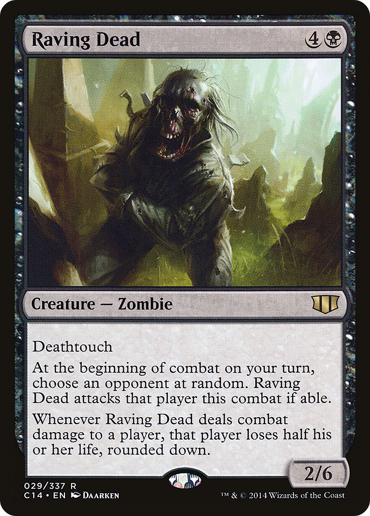 Image of Raving Dead (C14-029) - Commander 2014