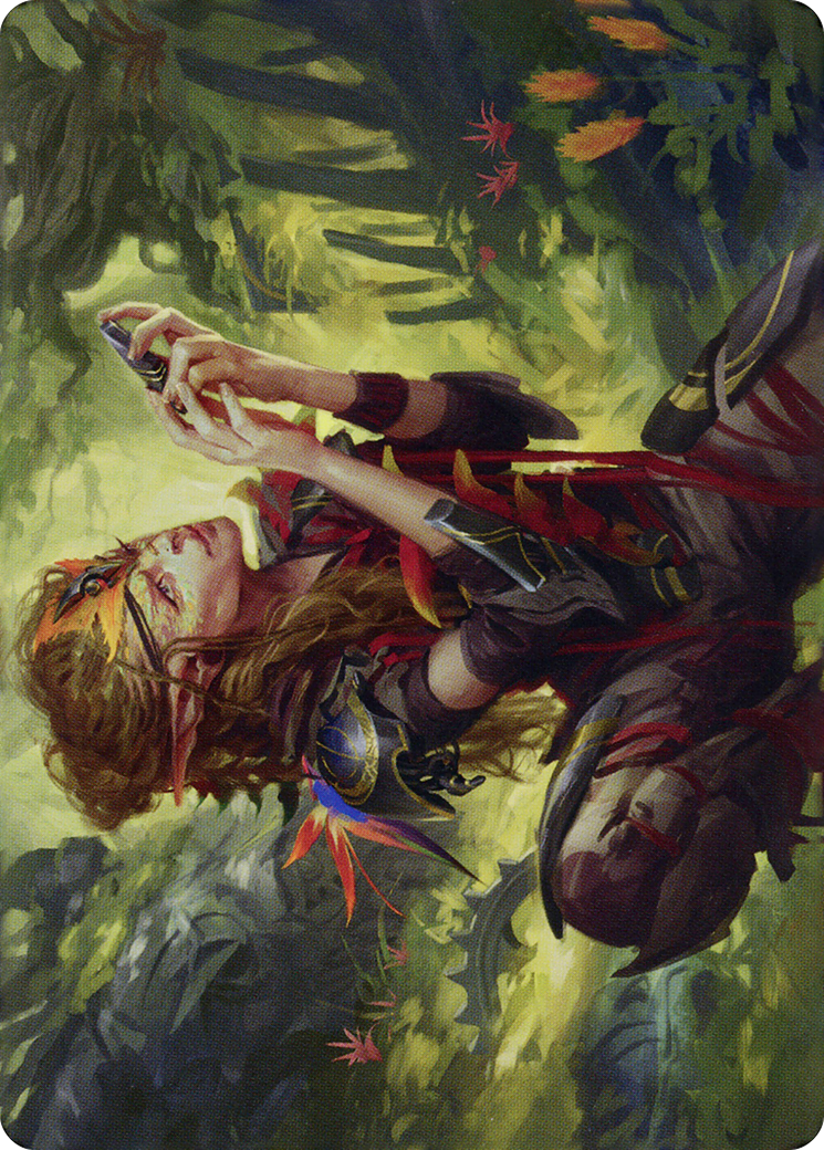 Image of Meria, Scholar of Antiquity // Meria, Scholar of Antiquity (ADMU-050) - Dominaria United Art Series (Borderless)