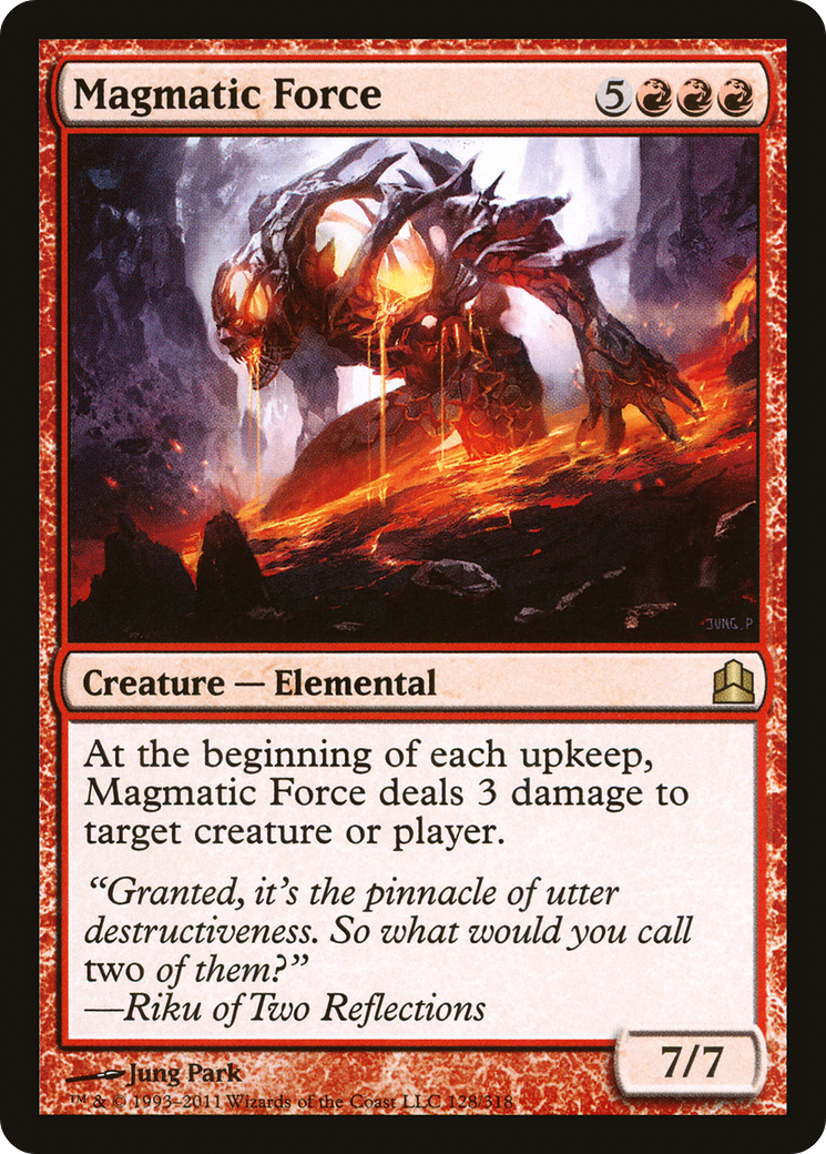 Image of Magmatic Force (CMD-128) - Commander 2011