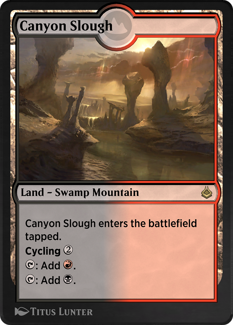 Image of Canyon Slough (AKR-284) - Amonkhet Remastered