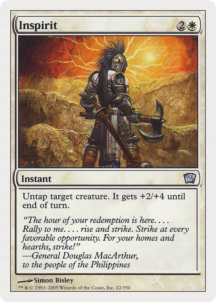 Image of Inspirit (9ED-022) - 9th Edition