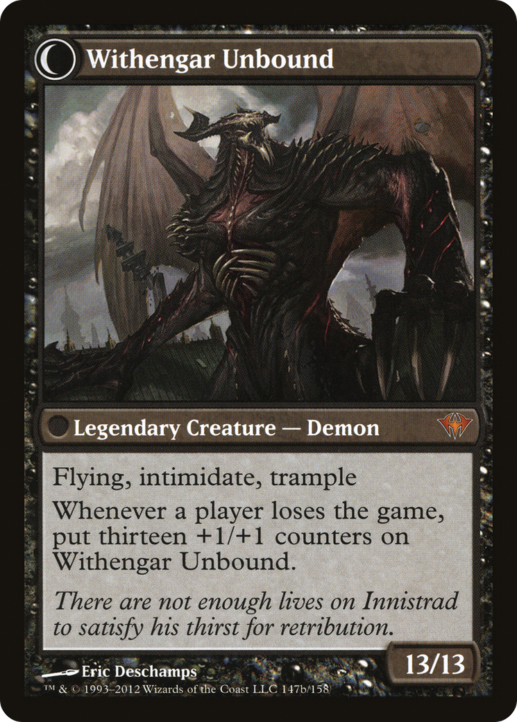 Image of Elbrus, the Binding Blade (LIST-DKA-147) - The List: (Double Faced Transform)