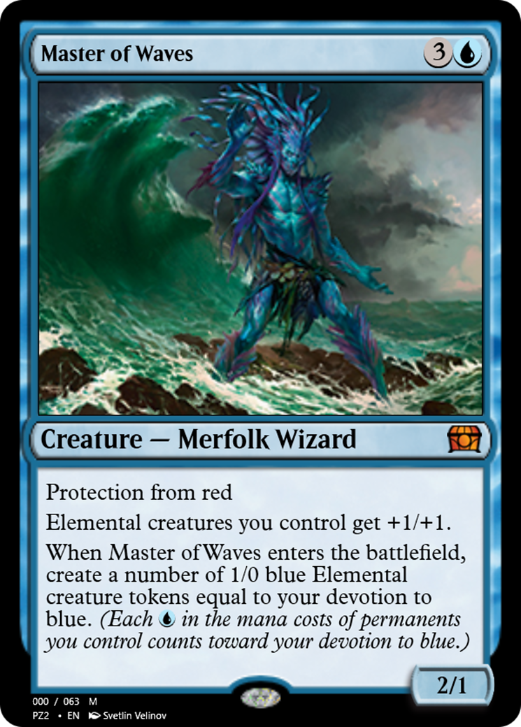 Image of Master of Waves (PZ2-65859) - Treasure Chest Foil