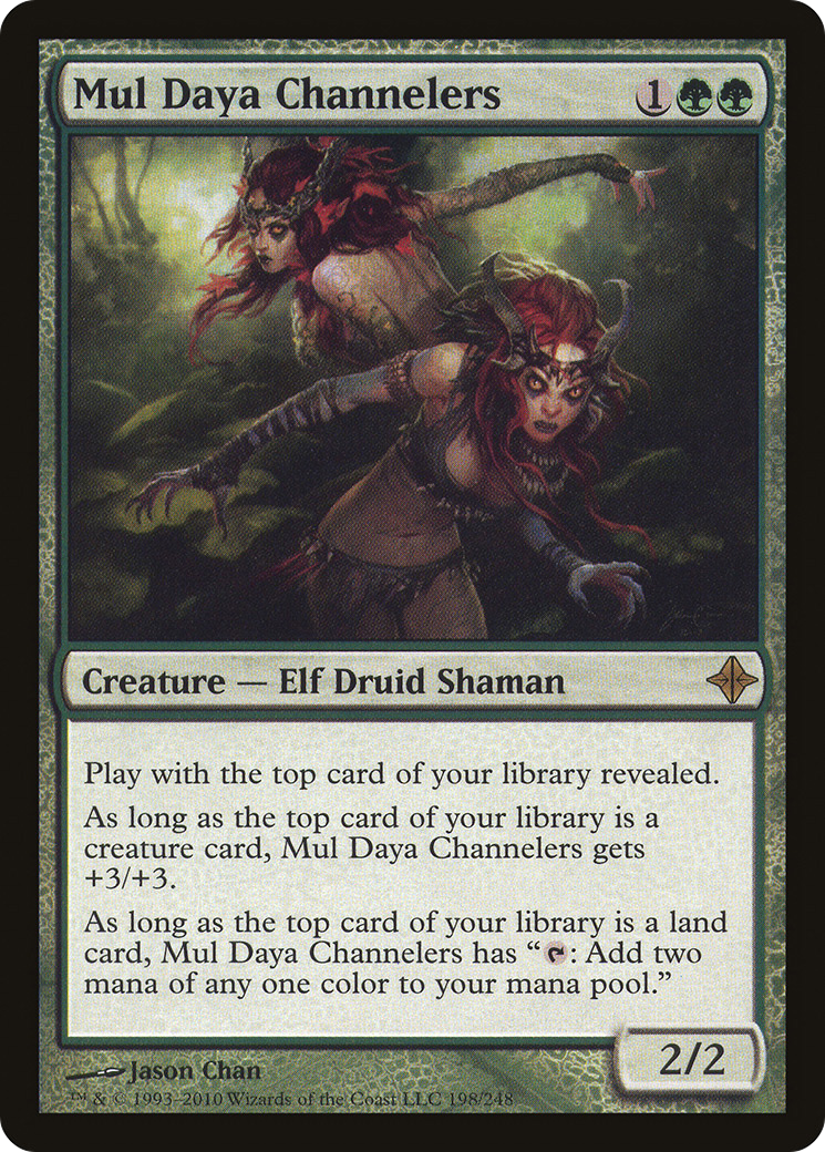 Image of Mul Daya Channelers (ROE-198) - Rise of the Eldrazi Foil