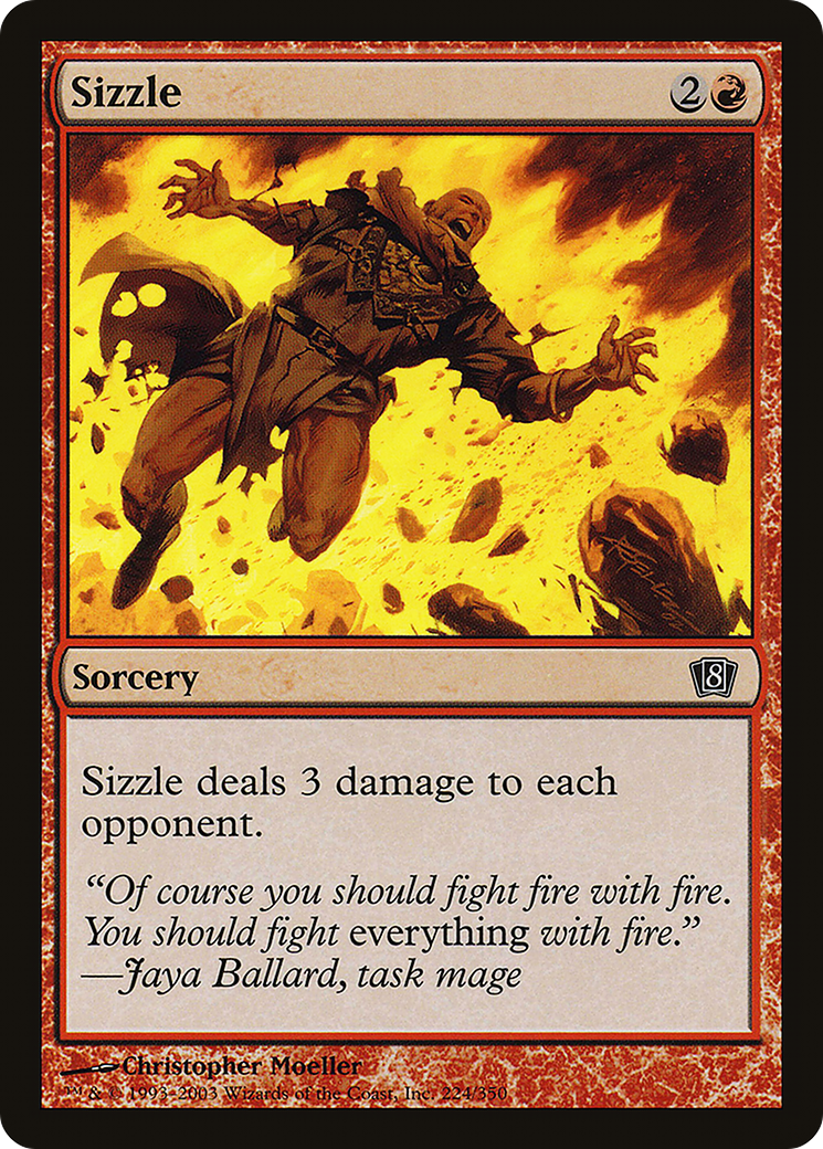 Image of Sizzle (8ED-224) - 8th Edition