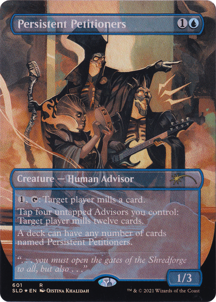 Image of Persistent Petitioners (601) (SLD-601) - Secret Lair Drop (Borderless) Foil