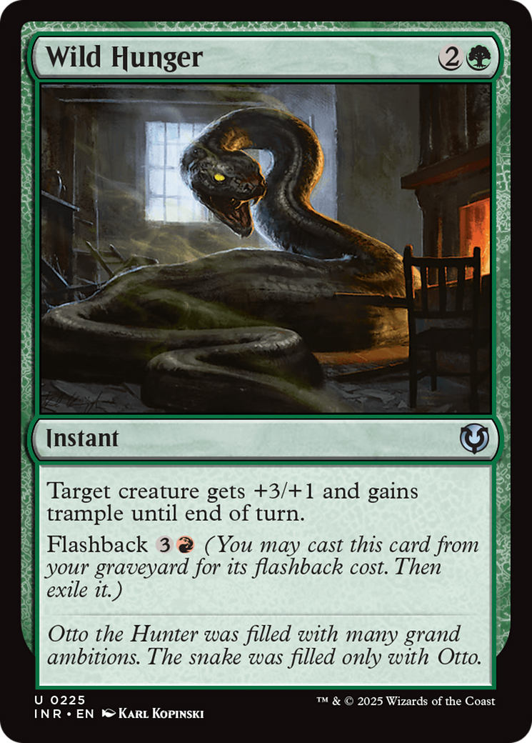 Image of Wild Hunger (INR-225) - Innistrad Remastered Foil