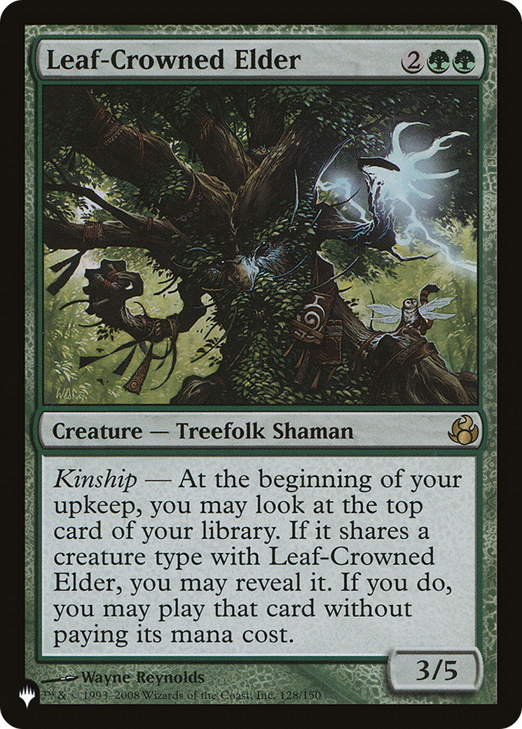 Image of Leaf-Crowned Elder (LIST-MOR-128) - The List