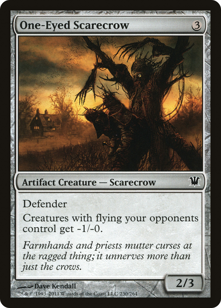 Image of One-Eyed Scarecrow (ISD-230) - Innistrad Foil