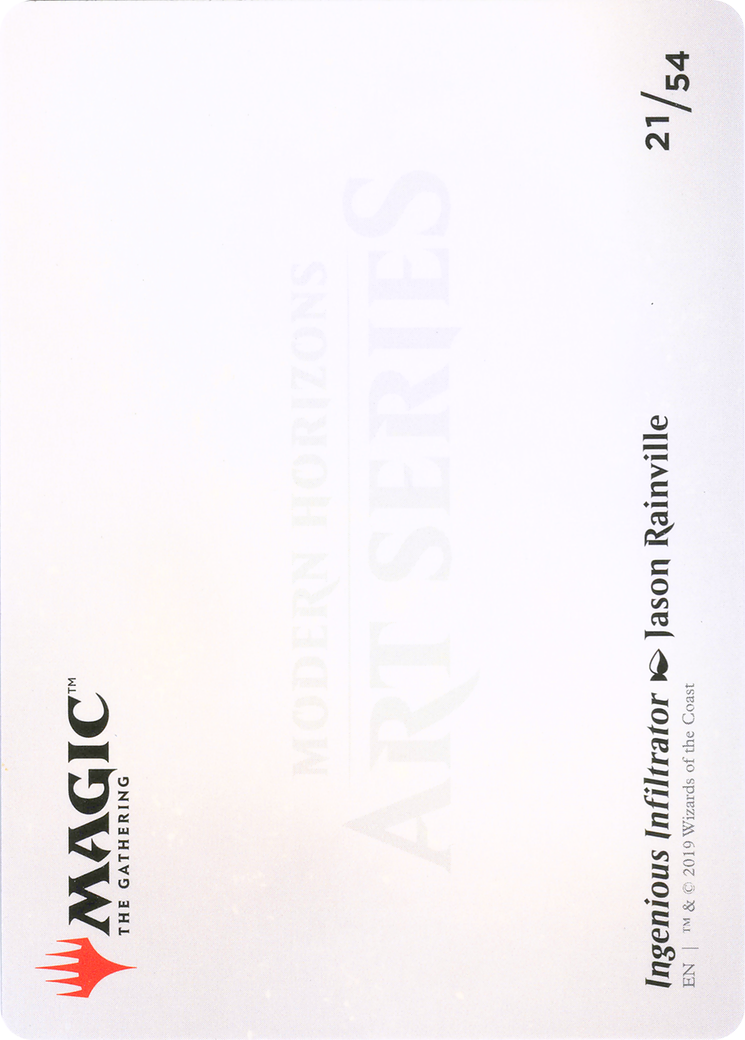 Image of Ingenious Infiltrator // Ingenious Infiltrator (AMH1-021) - Modern Horizons Art Series (Borderless)