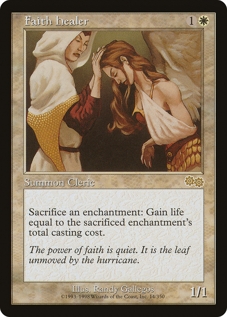 Image of Faith Healer (USG-014) - Urza's Saga