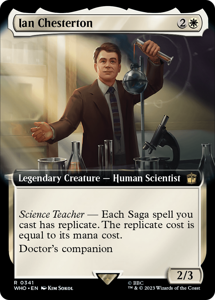 Image of Ian Chesterton (Extended Art) (WHO-341) - Doctor Who: (Extended Art)