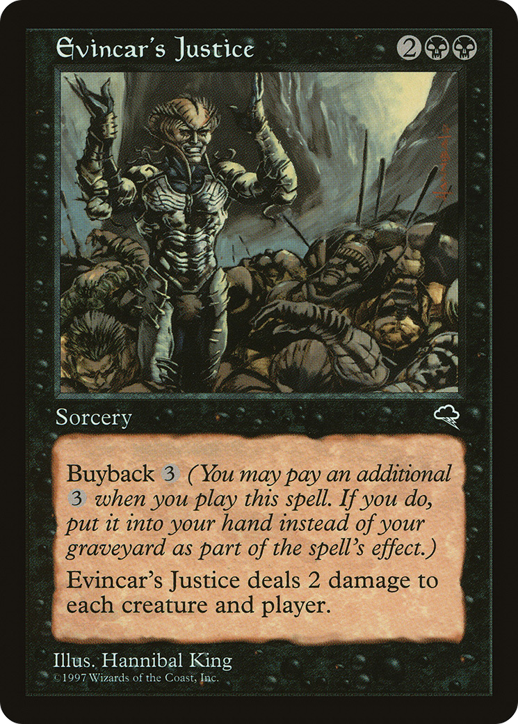 Image of Evincar's Justice (TMP-134) - Tempest