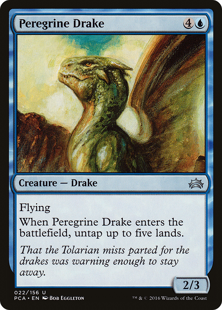 Image of Peregrine Drake (PCA-022) - Planechase Anthology