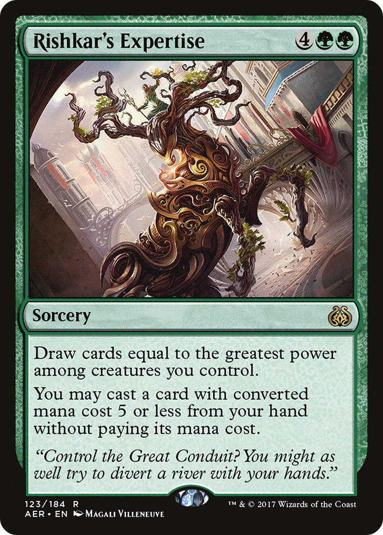 Image of Rishkar's Expertise (AER-123) - Aether Revolt