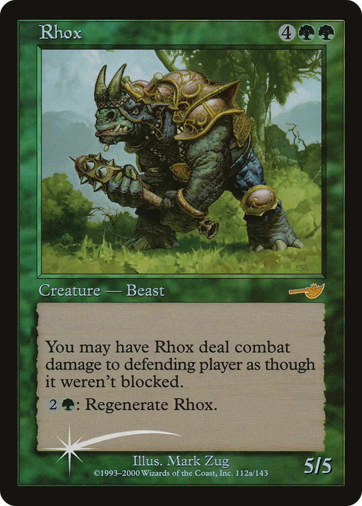 Image of Rhox (S00-112A) - Starter 2000 Foil