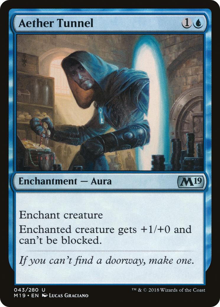 Image of Aether Tunnel (M19-043) - Core Set 2019
