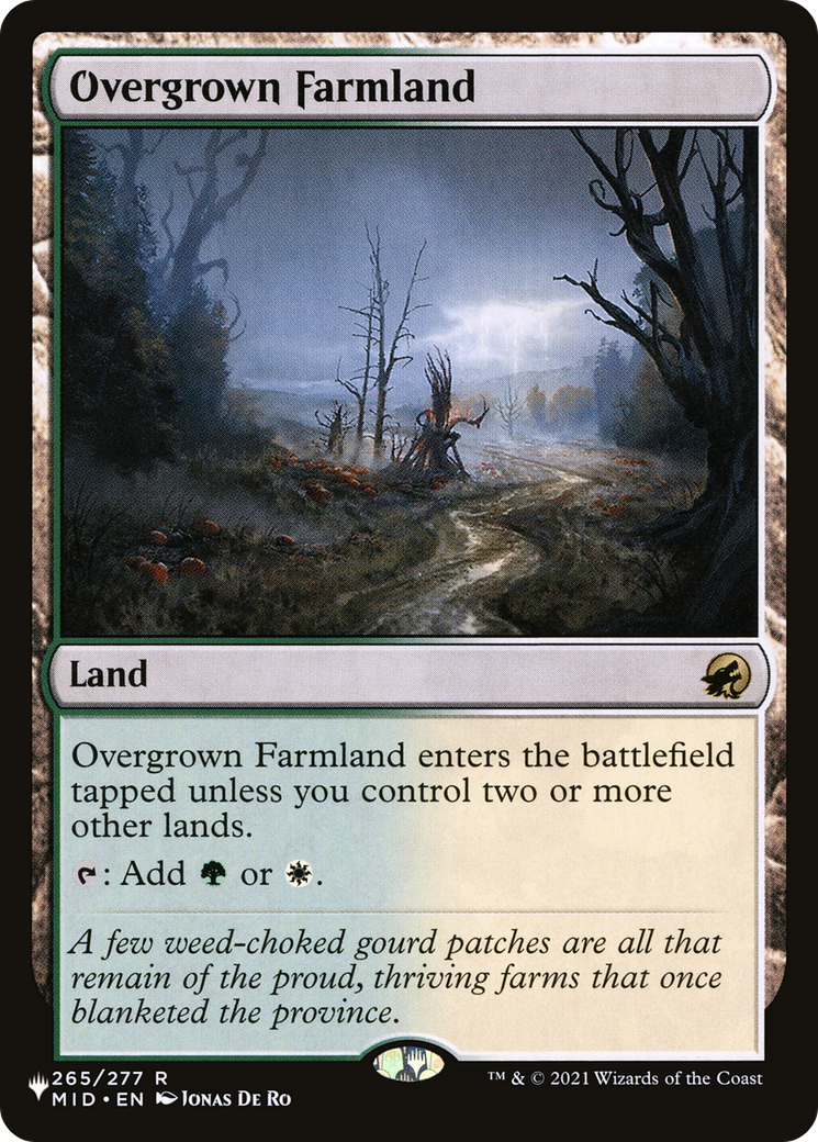 Image of Overgrown Farmland (LIST-MID-265) - The List