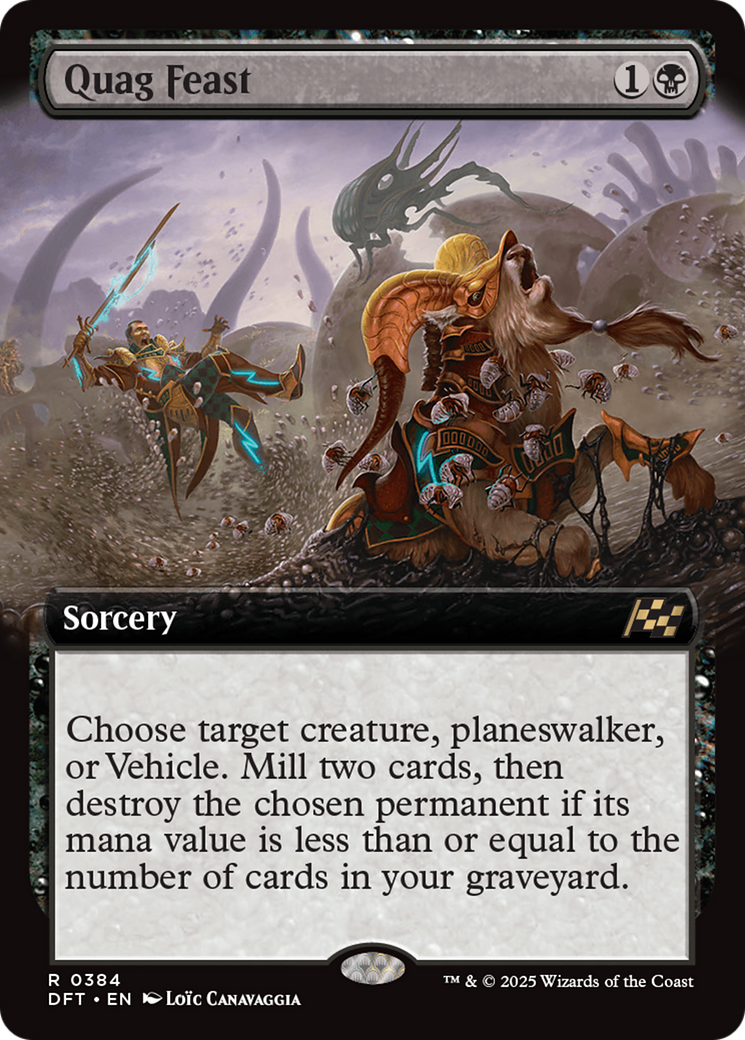 Image of Quag Feast (Extended Art) (DFT-384) - Aetherdrift: (Extended Art)