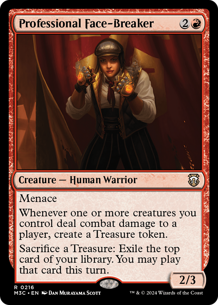 Image of Professional Face-Breaker (M3C-216) - Modern Horizons 3 Commander