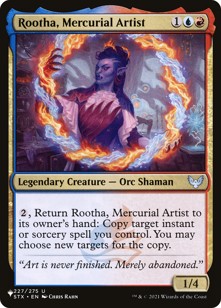 Image of Rootha, Mercurial Artist (LIST-STX-227) - The List