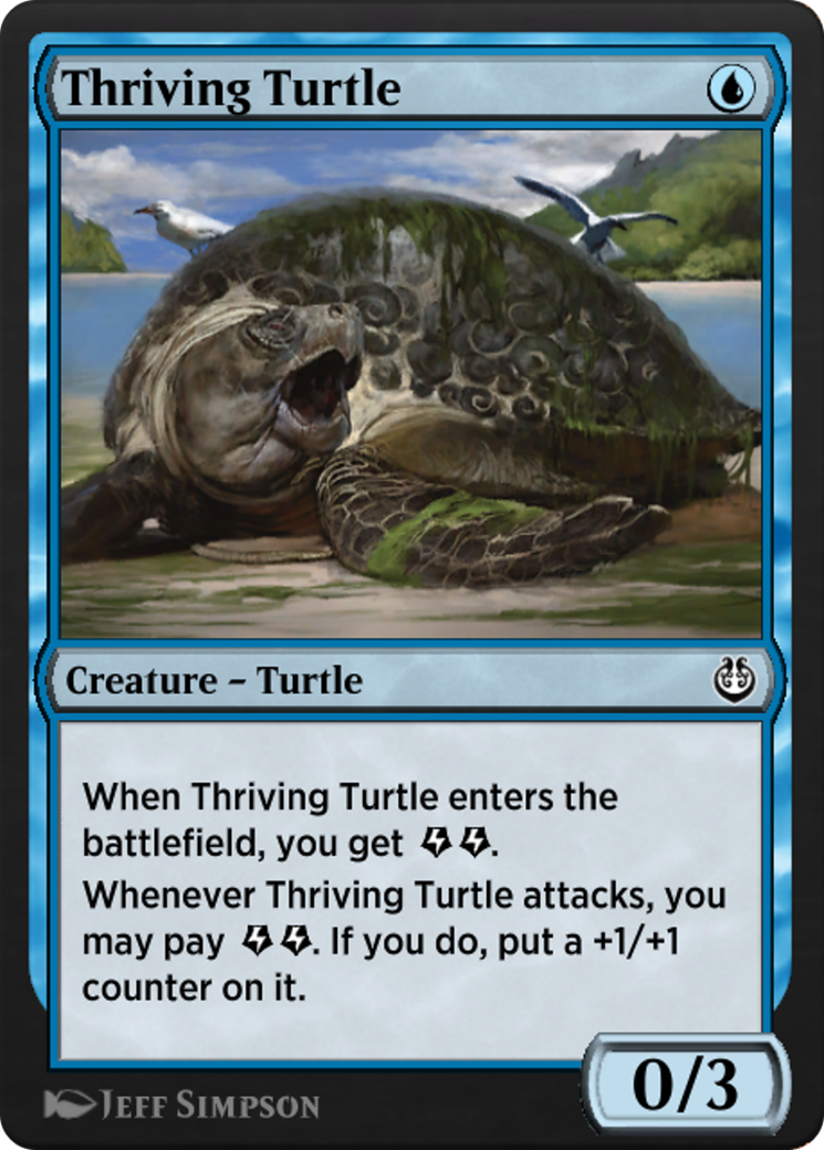 Image of Thriving Turtle (KLR-069) - Kaladesh Remastered
