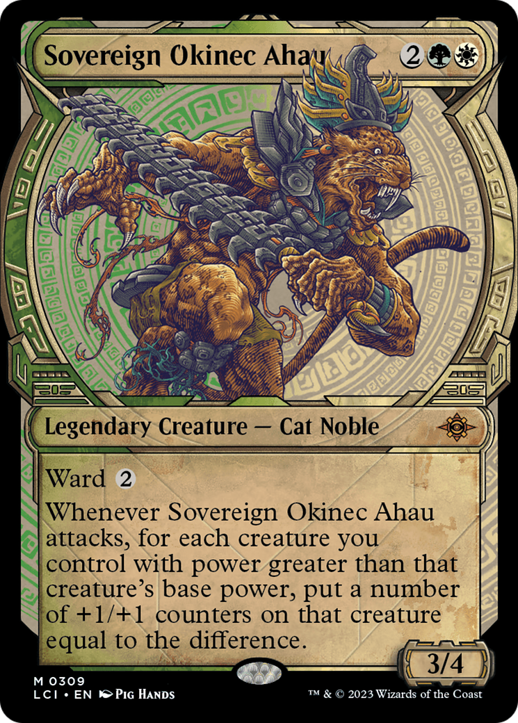 Image of Sovereign Okinec Ahau (Showcase) (LCI-309) - The Lost Caverns of Ixalan: (Showcase)