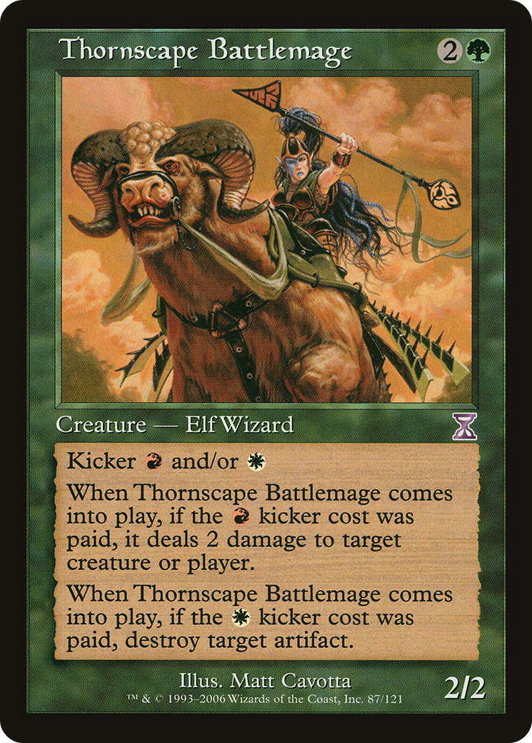 Image of Thornscape Battlemage (TSB-087) - Time Spiral Timeshifted